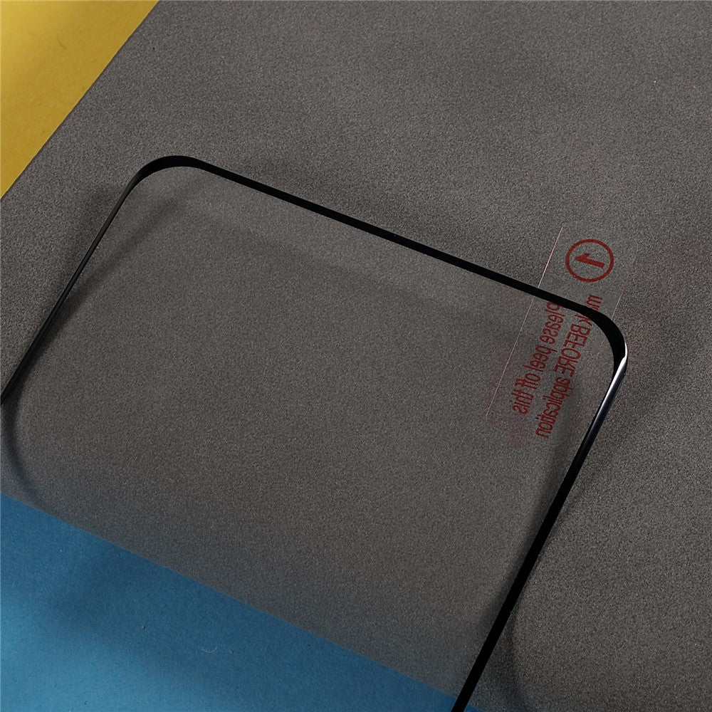 Xiaomi 12 5G / 12X 5G / 12S 5G Silkestryck 9H Heltäckande Helklistrad Härdad Glasfilm, Stödjer Fingeravtryckslåsning