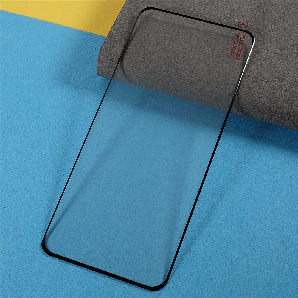For Xiaomi 12 Pro 5G / 12S Pro 5G  / 12 Pro (Dimensity) 5G / 12 Ultra Silk Printing Full Cover Full Glue Tempered Glass Film, Support Fingerprint Unlock