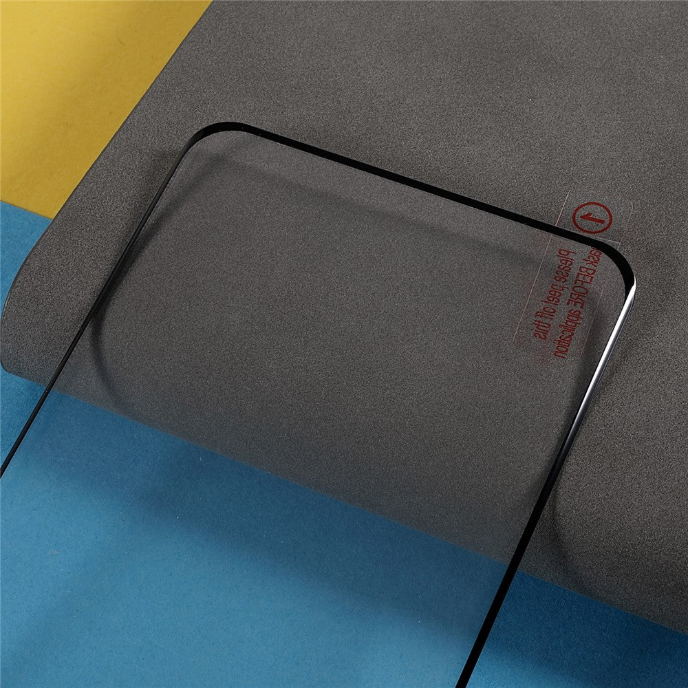 Xiaomi 12 Pro 5G / 12S Pro 5G / 12 Pro (Dimensity) 5G / 12 Ultra Silk Print Heltäckande Helklistrad Härdad Glasfilm, Stödjer Fingeravtryckslåsning