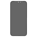 For iPhone 12 mini 5,4 tommer High Definition Silketryk Fuldklæbende Anti-spion Fuld Dækning Mat Hærdet Glas Skærmbeskyttelsesfilm