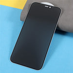 For iPhone 12 mini 5,4 tommer High Definition Silketryk Fuldklæbende Anti-spion Fuld Dækning Mat Hærdet Glas Skærmbeskyttelsesfilm