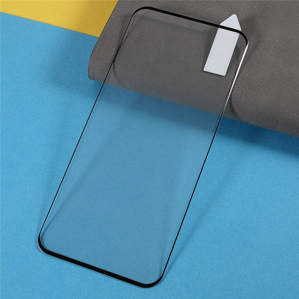 RURIHAI til Xiaomi 12 5G/12X 5G/12S 5G 0,3 mm ultratynd HD-klar eksplosionssikker 3D-buet varmebøjet hærdet glas-skærmbeskyttelsesfilm med lim på siden [fingeravtryckslåsning]