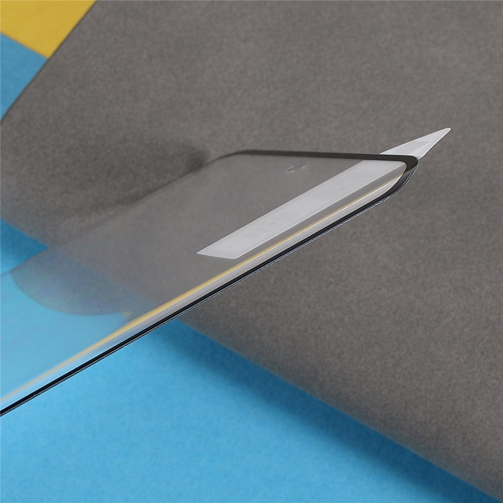 RURIHAI for Xiaomi 12 5G/12X 5G/12S 5G 0.3mm Ultra-thin HD Clear Anti-explosion 3D Curved Hot Bending Side Glue Tempered Glass Screen Protector Film [Fingerprint Unlock]