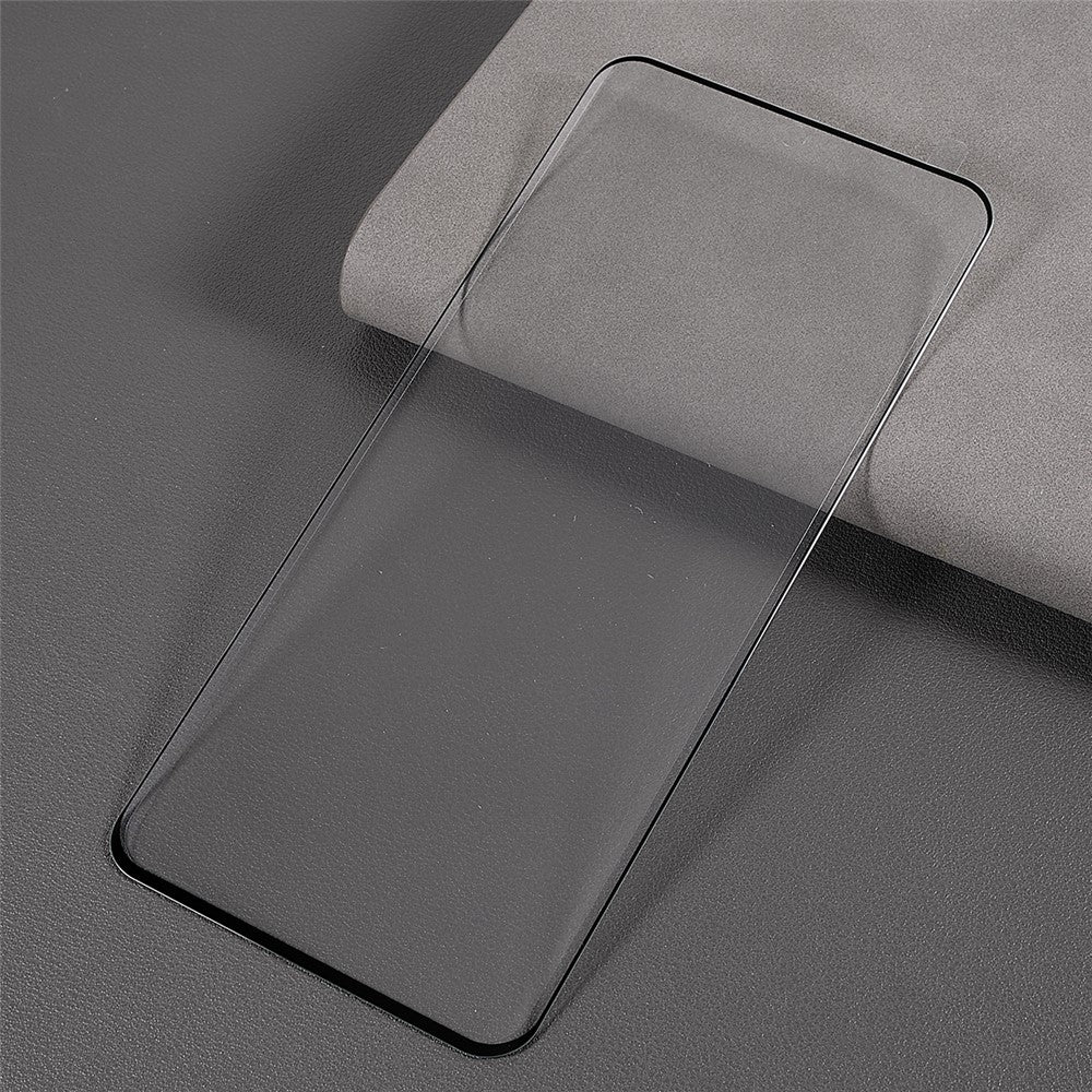 For Xiaomi 12 Pro 5G / 12S Pro 5G  / 12 Pro (Dimensity) 5G / 12 Ultra Side Glue Silk Printing Tempered Glass Screen Protector Support Fingerprint Unlock