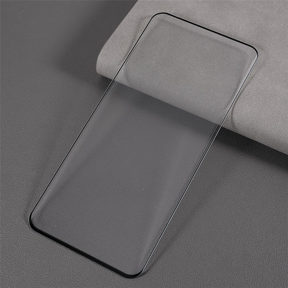For Xiaomi 12 Pro 5G / 12S Pro 5G  / 12 Pro (Dimensity) 5G / 12 Ultra Side Glue Silk Printing Tempered Glass Screen Protector Support Fingerprint Unlock