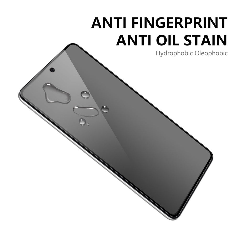ENKAY HAT PRINCE för Samsung Galaxy A52 4G / 5G / A52s 5G Anti-olja Anti-fläckar Integritetsskydd 28-graders anti-spion Helklistrad härdat glas Skärmskydd