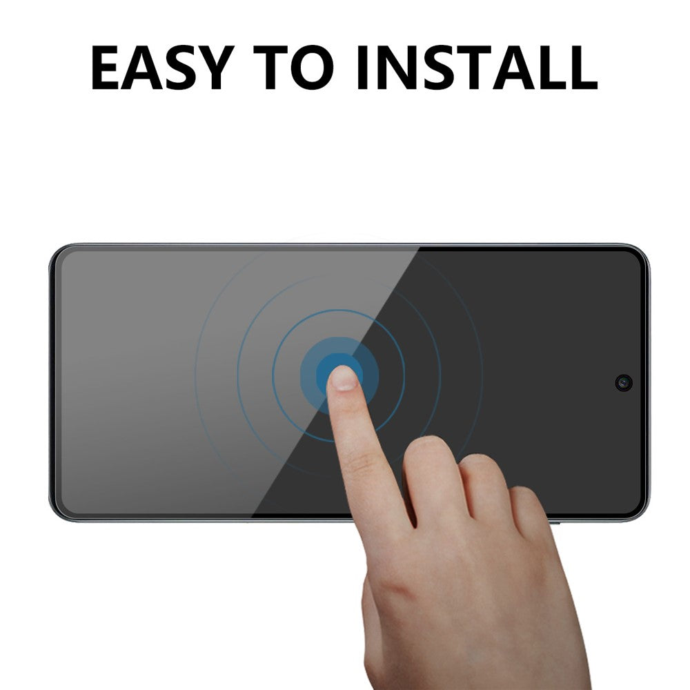 ENKAY HAT PRINCE för Samsung Galaxy A52 4G / 5G / A52s 5G Anti-olja Anti-fläckar Integritetsskydd 28-graders anti-spion Helklistrad härdat glas Skärmskydd
