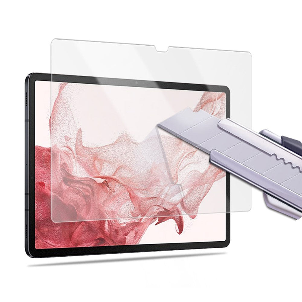 MOCOLO 2.5D Skærmbeskyttelse til Samsung Galaxy Tab S9+ / S7+ / S8+ / S7 FE - Fuld Dækning Fuld Lim HD Klar Hærdet Glas Film