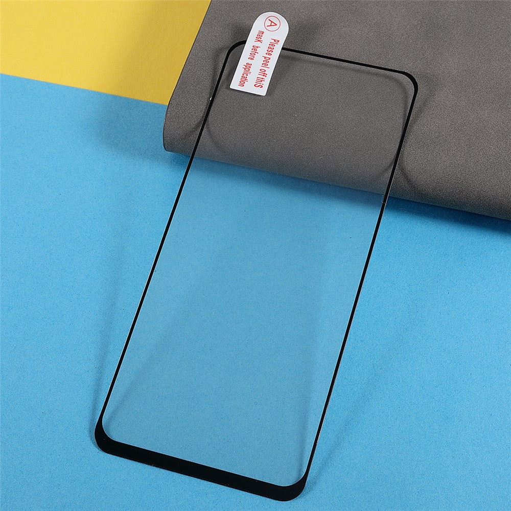 For Xiaomi Redmi Note 11 4G (Qualcomm)/Note 11S 4G Silk Printing Full Glue Tempered Glass Anti-explosion Full Screen Protector