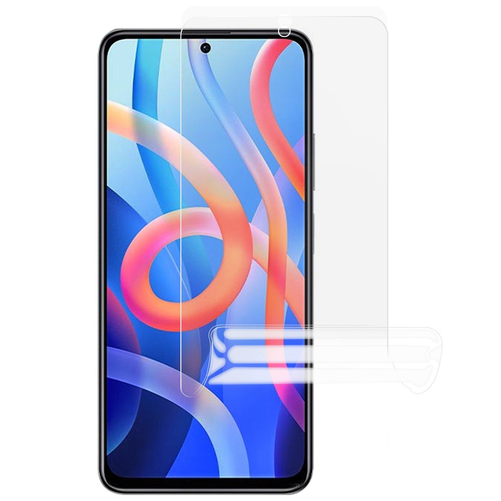 JUNLI for Xiaomi Redmi Note 11 4G (Qualcomm)/Note 11S 4G Anti-explosion Full Covering Ultra Clear Soft TPU Hydrogel Film Phone Screen Protector