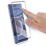 MOCOLO För Huawei P50 Pro Skärmskydd 3D Böjda Kanter Ultraklar Härdad Glasfilm med Helklistrad Lim