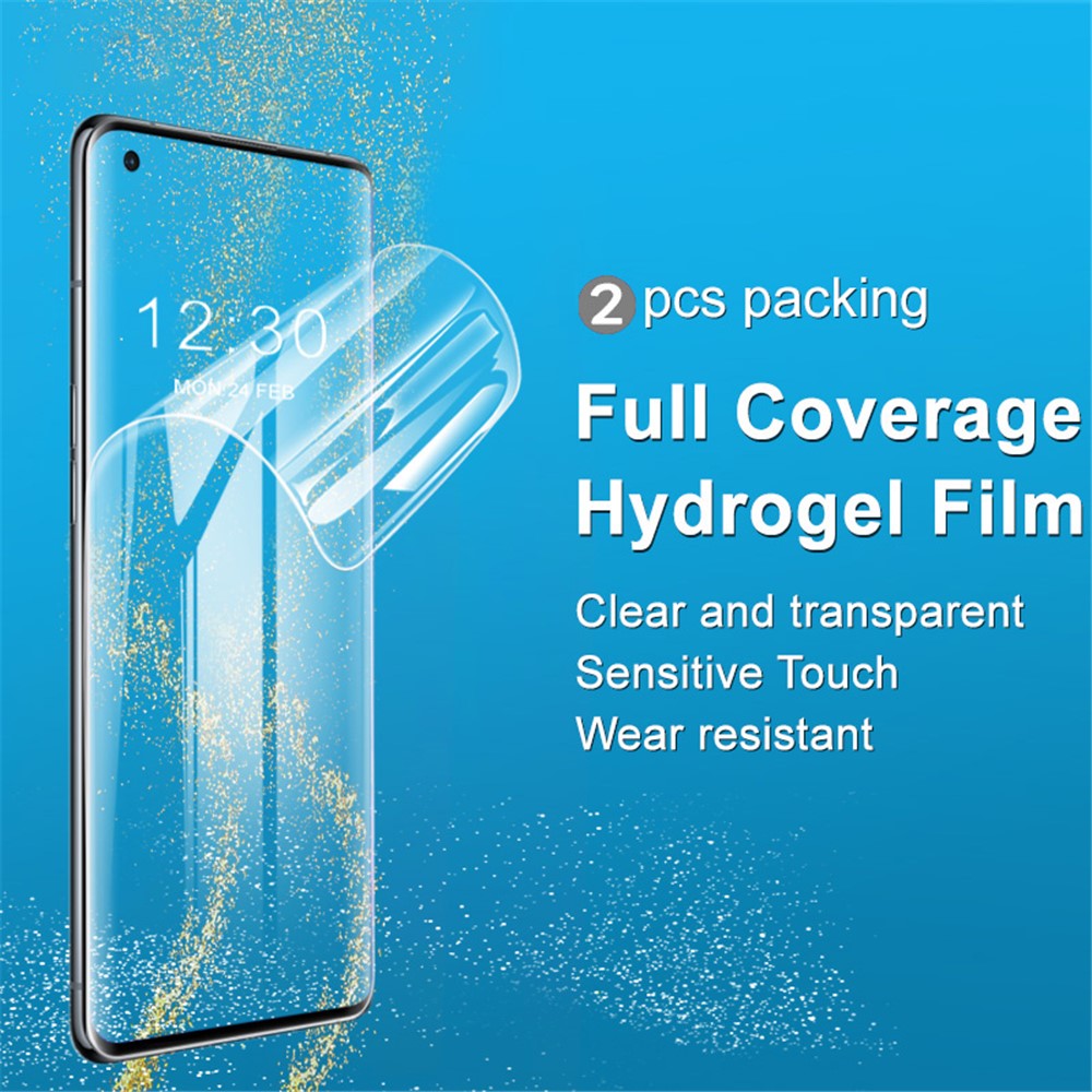 IMAK For Oppo Find X5 Pro 2Pcs/Set Soft TPU Hydrogel Film III Ultra Clear Full Screen Protector