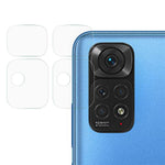 2Pcs/Pack Camera Lens Protector for Xiaomi Redmi Note 11S 4G, 2.5D Arc Edge Tempered Glass Transparent Camera Lens Cover