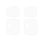 2Pcs/Pack Camera Lens Protector for Xiaomi Redmi Note 11S 4G, 2.5D Arc Edge Tempered Glass Transparent Camera Lens Cover