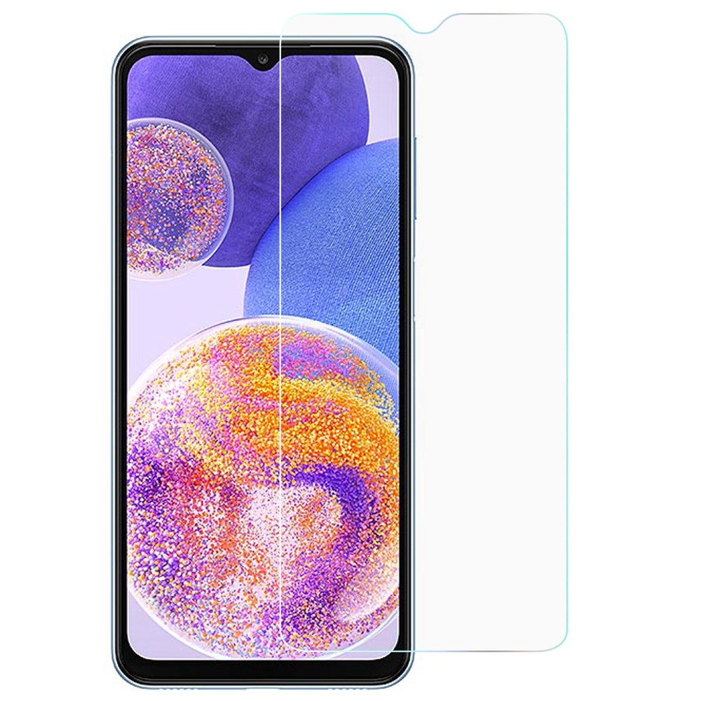 For Samsung Galaxy A23 4G / 5G (Global Version) Smartphone Screen Film 2.5D Arc Edge Anti-explosion HD Clear Tempered Glass Screen Protector