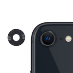 For iPhone SE (2022)/(2020) Ultra Clear Metal + Glass Phone Camera Lens Protective Film Guard