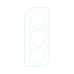 For Samsung Galaxy S22 5G Ultra Clear Tempered Glass Rear Camera Lens Protector