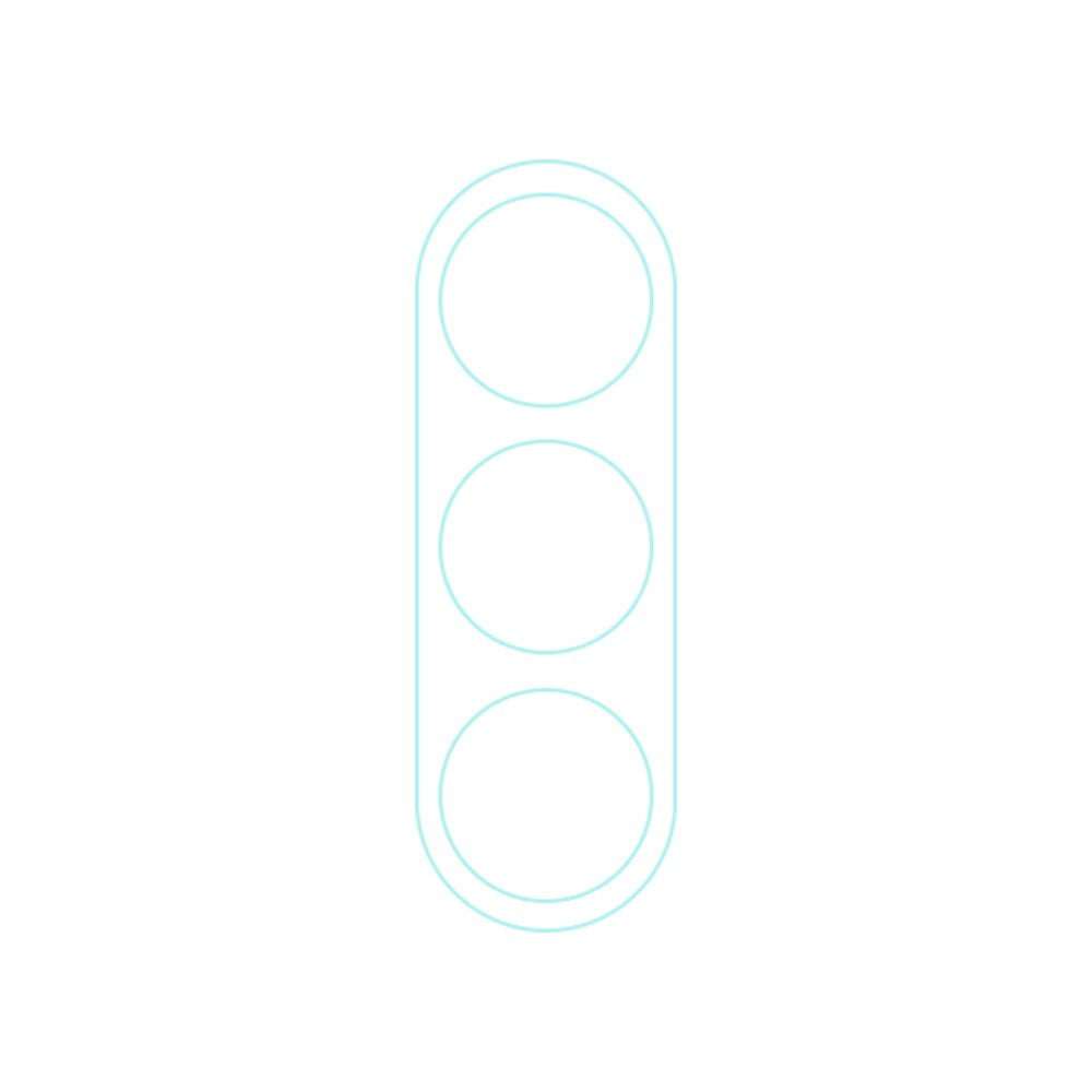 Til Samsung Galaxy A13 4G Kameralinsebeskytter Anti-ridse HD Klar Hærdet Glaslinsefilm