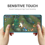 HAT PRINCE til Samsung Galaxy A53 5G 2.5D Buet Kant Ridsefast 9H 0.26 mm Fuld Lim Hærdet Glas Skærmbeskytter