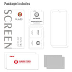 HAT PRINCE 2 st/pack för Huawei nova 9 SE bubbelfritt heltäckande HD 2.5D Arc Edge 0.26mm 9H härdat glas skärmskydd