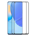 HAT PRINCE 2Pcs/Pack Full Coverage Screen Film for Huawei nova 9 SE, HD Anti-explosion 0.26mm 2.5D Arc Edge 9H Full Glue Tempered Glass Screen Protector