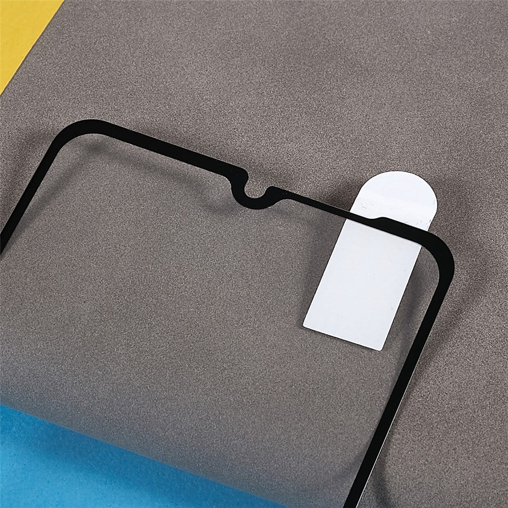 For Samsung Galaxy M33 5G (Global Version)/(India Version) Full Coverage Tempered Glass Screen Protector High Clarity Full Glue Silk Printing Anti-Shatter Film