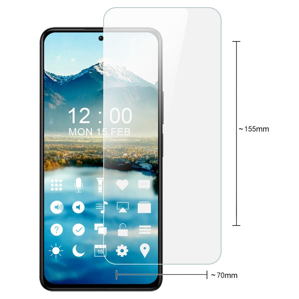 IMAK ARM-serien blød TPU-film til Realme 9i / 9 Pro 5G / 9 5G / V25 / OnePlus Nord CE 2 Lite 5G (ikke fuld dækning)