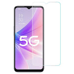 For Oppo A57 (2022) 5G / A77 5G 0.3mm Arc Edges Screen Protector HD Clear Scratch-resistant Tempered Glass Screen Cover Film