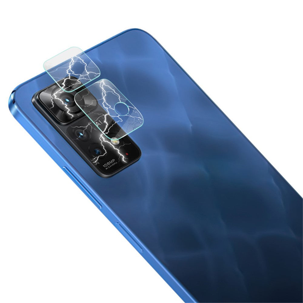 IMAK 1-set för Xiaomi Redmi Note 11E Pro/Note 11 Pro 4G (MediaTek)/Note 11 Pro 5G (Qualcomm)/Note 11 Pro+ 5G (Indien) HD genomskinligt härdat glas för kameralinsskydd