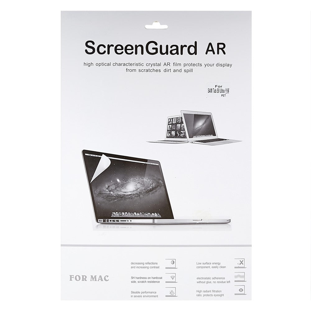 Samsung Galaxy Tab S11 Ultra / S10 Ultra / S9 Ultra / S8 Ultra PET-skärmskydd Heltäckande Anti-bubbel HD Klar Film Skärmskydd