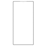 Samsung Galaxy S22 Ultra 5G Mjukt skärmskydd med hög transparens, heltäckande, dammfri PET-film med svarta kanter