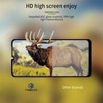 PINWUYO JK Härdat Glas Film Series-2 för Samsung Galaxy M33 5G (Global Version)/(Indisk Version) Heltäckande Anti-Spräng Anti-Olje Heltäckande Lim Skärmskydd