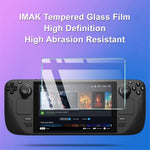 IMAK H Series for Steam Deck 9H Tempered Glass Screen Protector Game Console Explosion-proof HD Protective Film