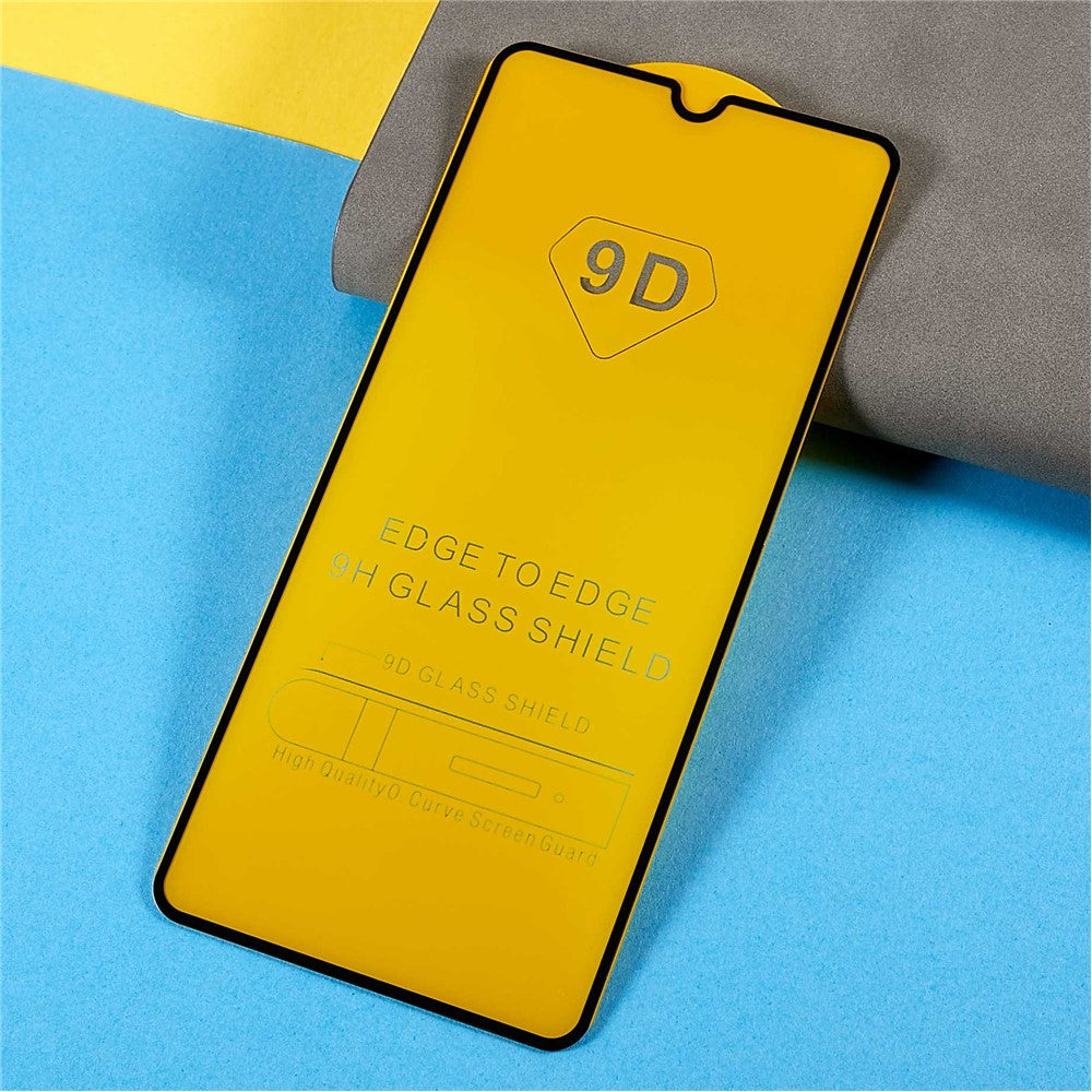 Til Samsung Galaxy A13 4G Fuld Lim Silketryk Skærmbeskytter Fuld Dækning Hærdet Glas Beskyttelsesfilm