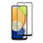 MOCOLO Skærmbeskytter til Samsung Galaxy A03 (164,2 mm), Fuld Dækning Fuld Lim Sekundær Hærdning Klar Silketryk Hærdet Glas