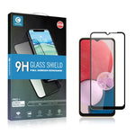 MOCOLO Solid Defense Skærmbeskyttelse til Samsung Galaxy A13 4G, Silketrykt HD Hærdet Glas Fuld Lim Fuld Dækning Film