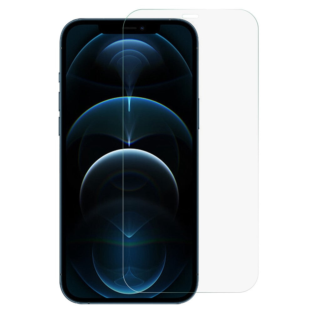 RURIHAI til iPhone 12 Pro Max 6.7 tommer Klar AGC Skærmbeskytter i Hærdet Glas Fuld Lim Anti-Fingeraftryk 2.5D Ridsefast Film Beskyttelse