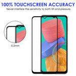 For Samsung Galaxy M33 5G (Global Version) Super Slim Black Edge Ultra Clear Wear-resistant AGC Glass Full Coverage Full Glue Tempered Glass Screen Protector
