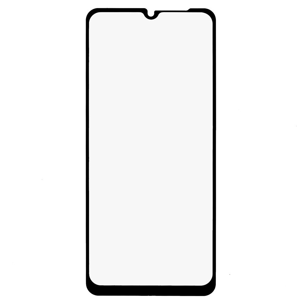 Til Samsung Galaxy M23 5G/F23 5G HD Klar Silke Print Hærdet Glas Film Fuld Dækning Ridsefast Fuld Lim Skærmbeskytter
