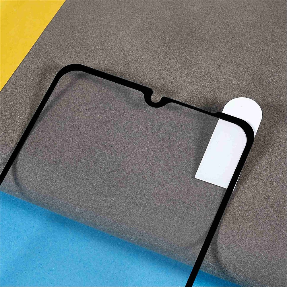Til Samsung Galaxy M23 5G/F23 5G HD Klar Silke Print Hærdet Glas Film Fuld Dækning Ridsefast Fuld Lim Skærmbeskytter