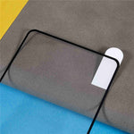 For Xiaomi Poco F4 GT Silk Printing Tempered Glass Phone Screen Film Full Coverage Full Glue Screen Protector
