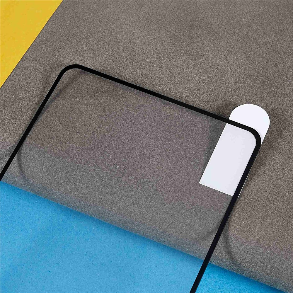 For Xiaomi Poco F4 GT Silk Printing Tempered Glass Phone Screen Film Full Coverage Full Glue Screen Protector