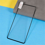 For Xiaomi Poco F4 GT Silk Printing Tempered Glass Phone Screen Film Full Coverage Full Glue Screen Protector