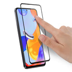 MOCOLO For Xiaomi Redmi Note 12 Pro 4G / 11 Pro 4G (MediaTek) / Note 11 Pro 5G (Qualcomm) Silk Printing Full Coverage Tempered Glass Secondary Strengthening Full Glue HD Clear Screen Protector