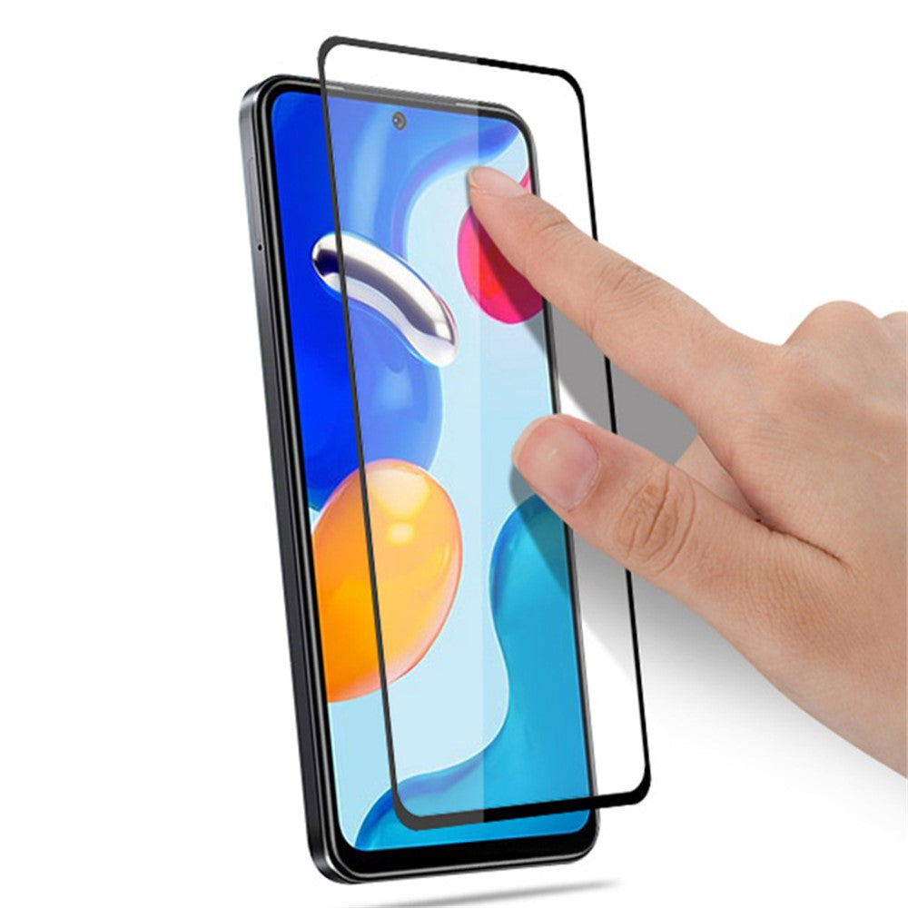 MOCOLO For Xiaomi Redmi Note 11 4G (Qualcomm)/Note 11S 4G Double Defense Silk Printing Tempered Glass Full Glue Full Screen Protector