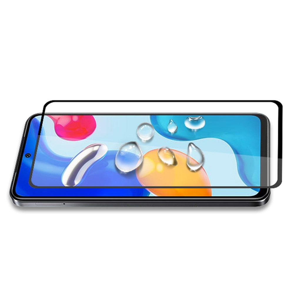 MOCOLO För Xiaomi Redmi Note 11 4G (Qualcomm)/Note 11S 4G Dubbelt försvar Silkestryck Härdat Glas Heltäckande Skärmskydd
