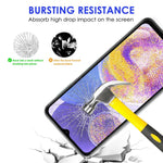 Samsung Galaxy A23 5G (Global Version) / 4G Svart Kant Skärmskydd HD Klart Anti-Fingeravtryck Fullt Glue Fullt Skärmskydd AGC Härdat Glasfilm