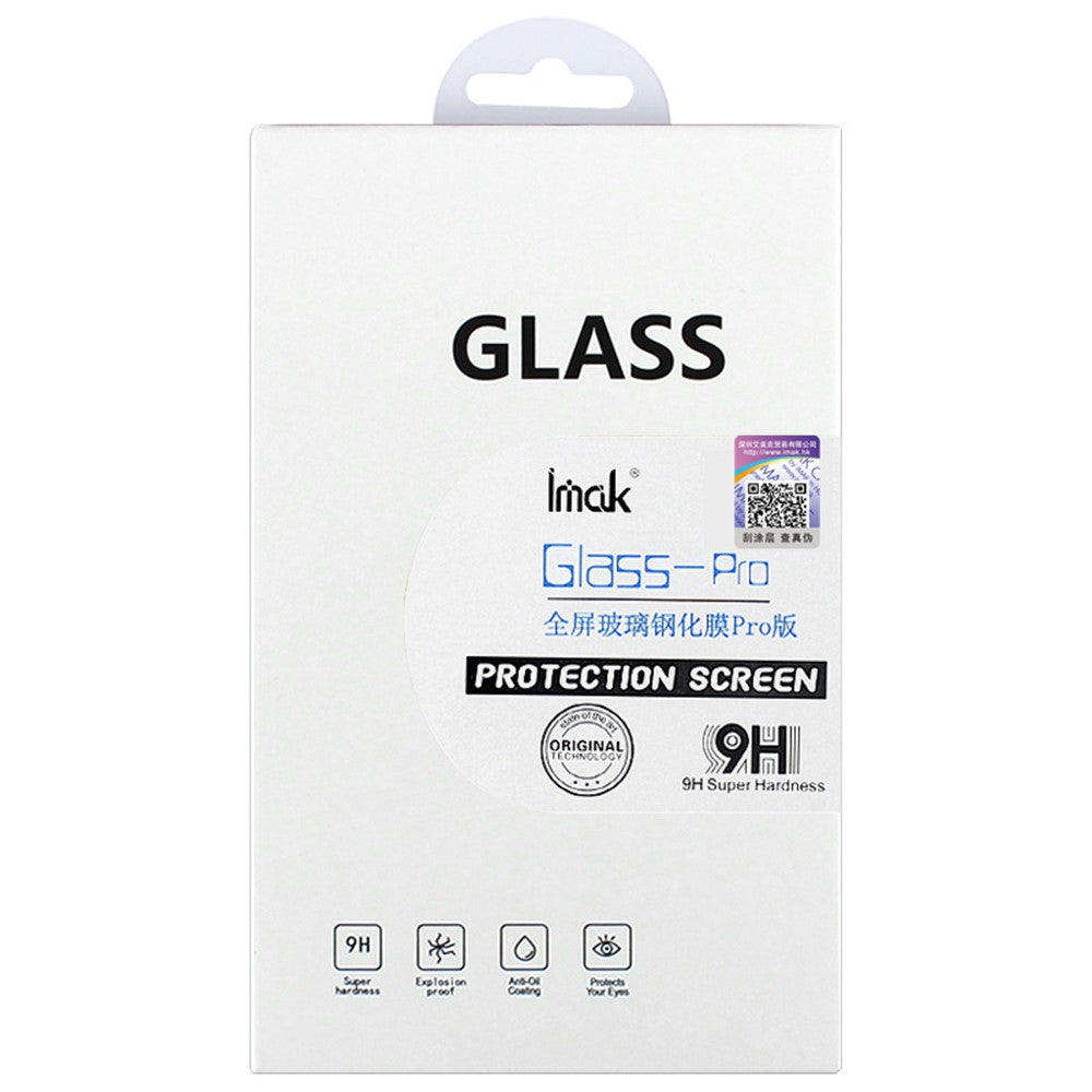 IMAK Pro+ Series Screen Protector for Oppo A96 4G 9H Tempered Glass Screen Protector Full Coverage Full Glue Scratch Resistant Guard Film