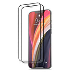 AMORUS för Xiaomi Redmi Note 11 4G (Qualcomm)/Note 11S 4G 2 st/pack Silkestryck Heltäckande Härdat Glas Sekundärförstärkning Heltäckande Lim Explosionsskydd HD Klart Skärmskydd