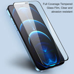 AMORUS for Xiaomi Redmi Note 11 4G(Qualcomm)/Note 11S 4G 2Pcs/Pack Silk Printing Full Coverage Tempered Glass Secondary Strengthening Full Glue Anti-explosion HD Clear Screen Protector